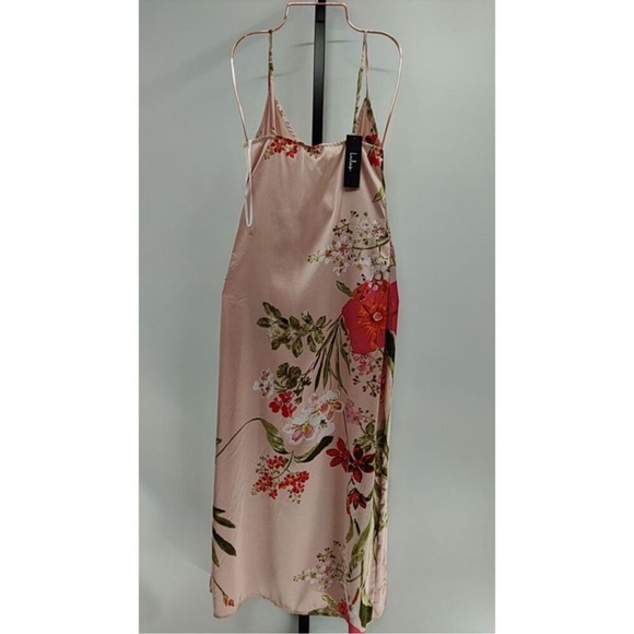 Lulu’s pink floral Midi Dress size S‎ - Picture 5 of 6